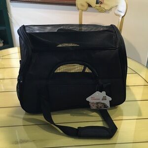 Black Pet Carrier for Dogs